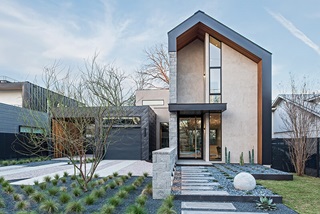 Modern style farmhouse with Marvin Windows and Doors