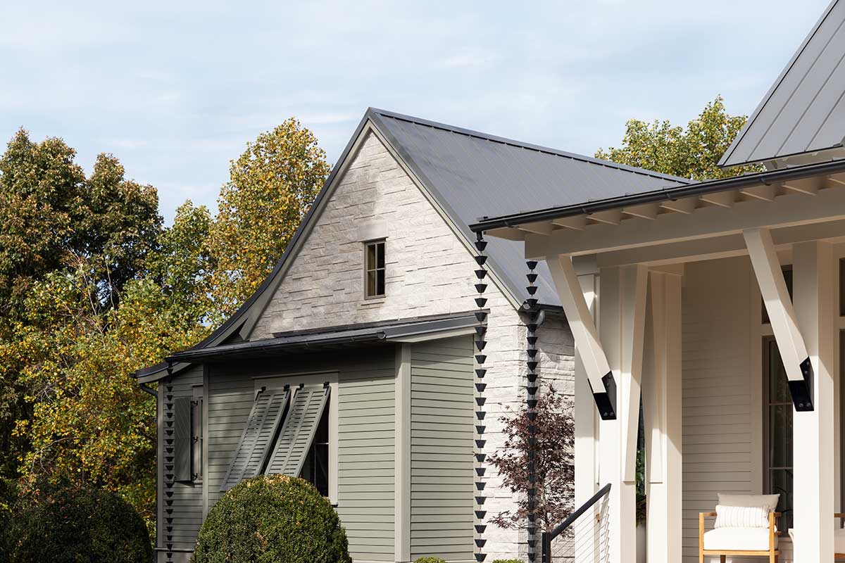 Exterior of home with Marvin Elevate Casement windows