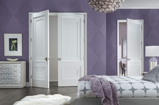 TruStile Doors in Bedroom setting