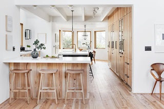 Emily Henderson&#39;s mountain house kitchen