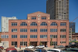 Exterior View Of Union Stables With Marvin Windows